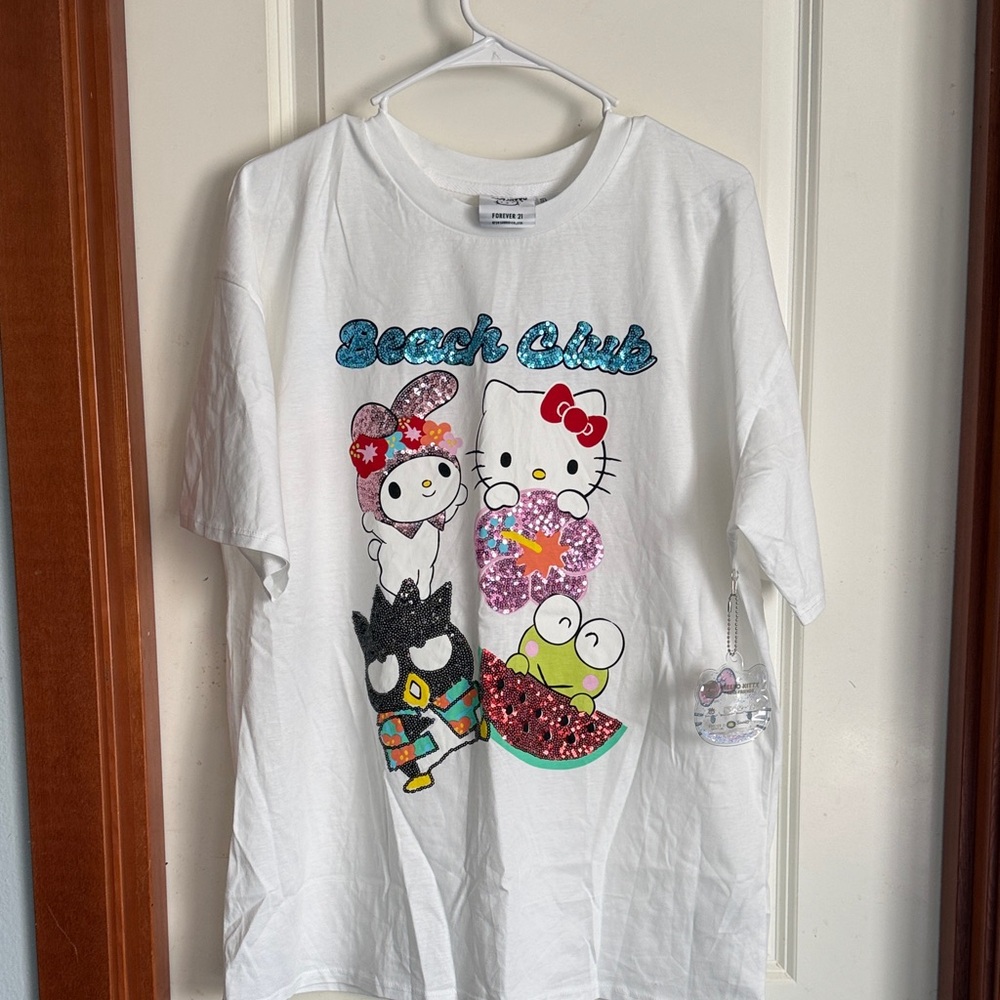 Sequin hello kitty tee